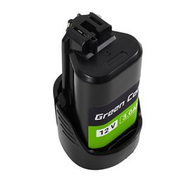 Green Cell 1600A00X79 Battery for Bosch GBA 12V Power Tools 3Ah 12 V
