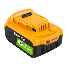 Green Cell Battery for DeWalt XR 18V 5Ah Battery Replacement for DCB182
