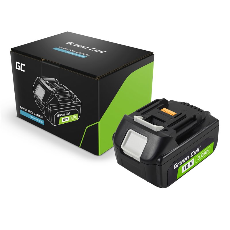 Green Cell Akku BL1830 fόr Makita LXT 18V 3Ah Elektrowerkzeuge