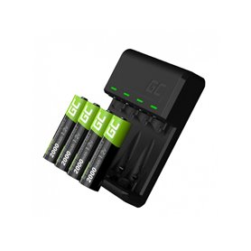 Set Green Cell GC VitalCharger and 4x batteries AA 2000mAh Ni-MH