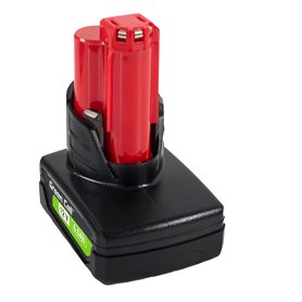 Green Cell Battery for Milwaukee M12 12V 6Ah Replacement Battery M12 B6 4932451395