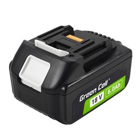 Green Cell Akku BL1860 fόr Makita LXT 18V 6Ah Elektrowerkzeuge