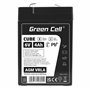 Green Cell Cube AGM VRLA IP54 6V 4Ah bezobs³ugowy akumulator do systemu alarmowego kasy fiskalnej zabawki
