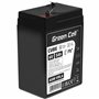 Green Cell CUBE AGM IP54 6V 5Ah VRLA Battery Gel deep cycle toys for kids alarm systems