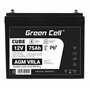 Green Cell CUBE AGM IP54 12V 75Ah VRLA Battery Gel deep cycle powerchair photovoltaic leisure battery campervan