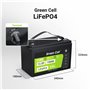 Green Cell CUBE LiFePO4 100Ah 12.8V 1280Wh Lithium Iron Phosphate Battery for Photovoltaics, Caravans, Boats