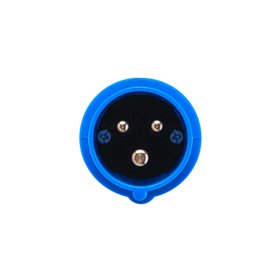 Green Cell Power adapter Red CEE 16A 400V 5P to Blue CEE 16A 230V 3P