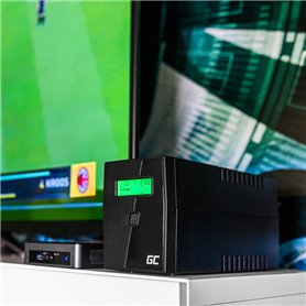 Green Cell UPS 2000VA 1200W Power Proof with LCD display 6x IEC