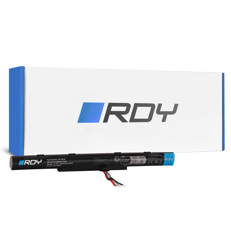 RDY Laptop Battery AS16A5K AS16A7K AS16A8K for Acer Aspire E5-575 E5-575G E5-575T E15 E5-575 E15 E5-575G E5-774G F5-573G