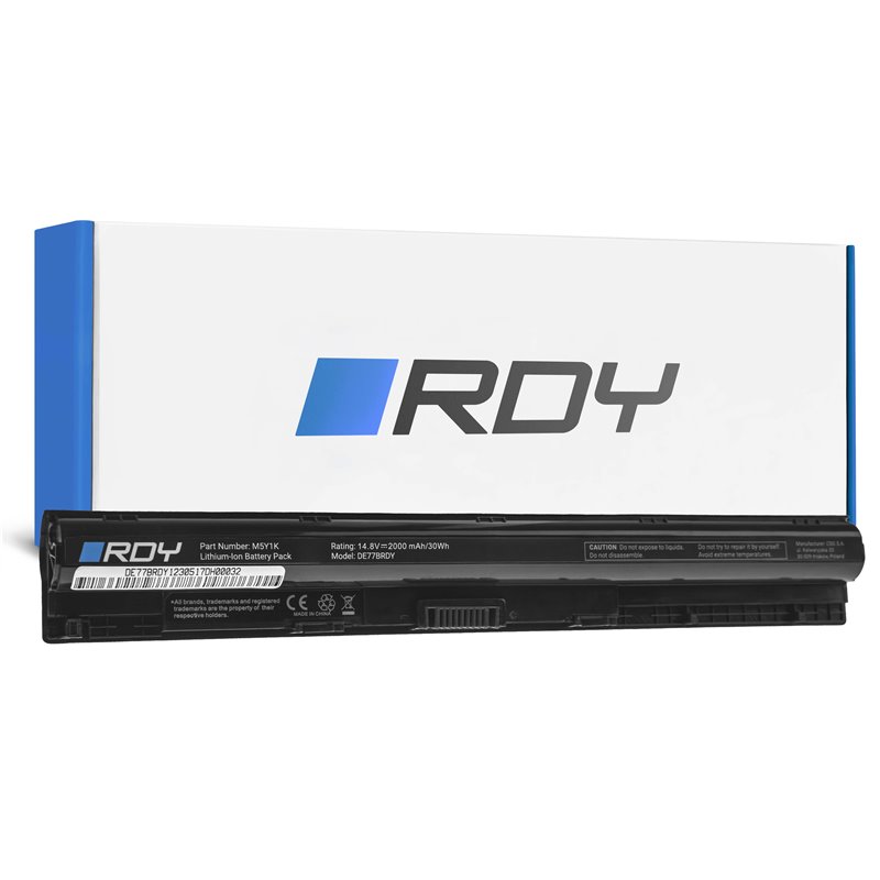 RDY Laptop Battery M5Y1K for Dell Inspiron 15 3568 3555 3558 5551 5552 5555 5558 5559 17 5755 5758 5759 Vostro 3558 3568