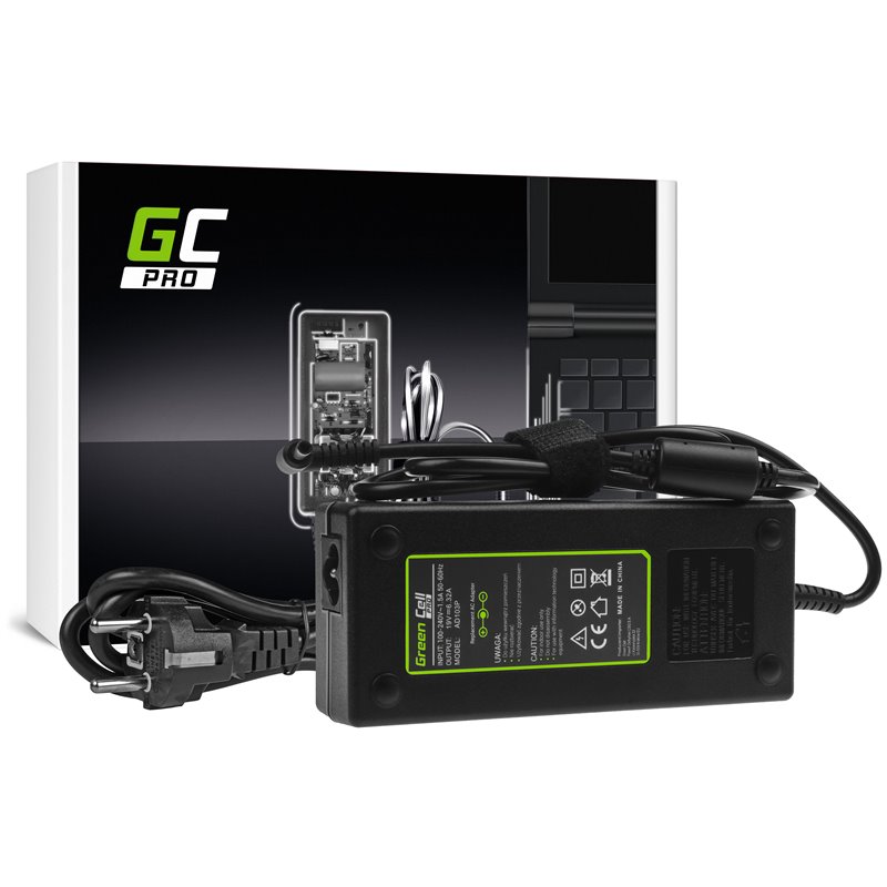 Green Cell PRO Charger / AC Adapter 19V 6.32A 120W for Asus N501J N501JW Zenbook Pro UX501 UX501J UX501JW UX501V UX501VW