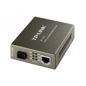 TP-LINK MC112CS - fibre media converter - 10Mb LAN, 100Mb LAN