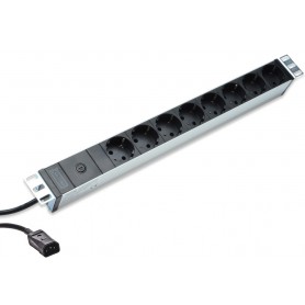 Cable Digitus aluminum 8 outlet strip