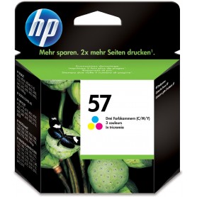 HP 57 Tri-color Original Ink Cartridge