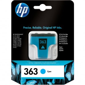 HP 363 Cyan Original Ink Cartridge
