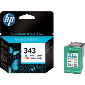 HP 343 Tri-color Original Ink Cartridge