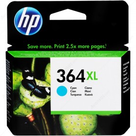 HP 364XL High Yield Cyan Original Ink Cartridge