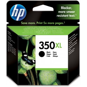 HP 350XL High Yield Black Original Ink Cartridge