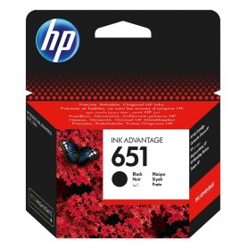 HP 651 Black Original Ink Advantage Cartridge