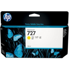 HP 727 130-ml Yellow DesignJet Ink Cartridge