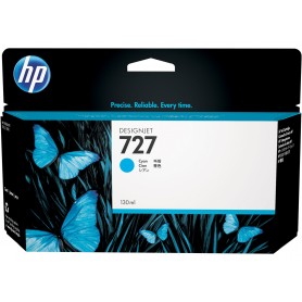 HP 727 130-ml Cyan DesignJet Ink Cartridge