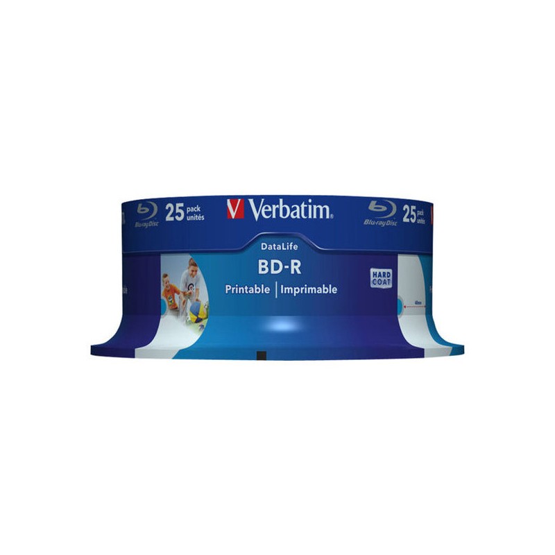 Verbatim 25GB 25pcs SL Media BD-R Printable