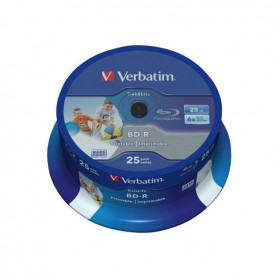 Verbatim 25GB 25pcs SL Media BD-R Printable