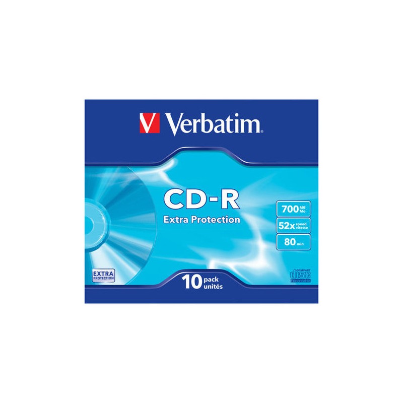 Verbatim 700MB 10pcs  CD-R 