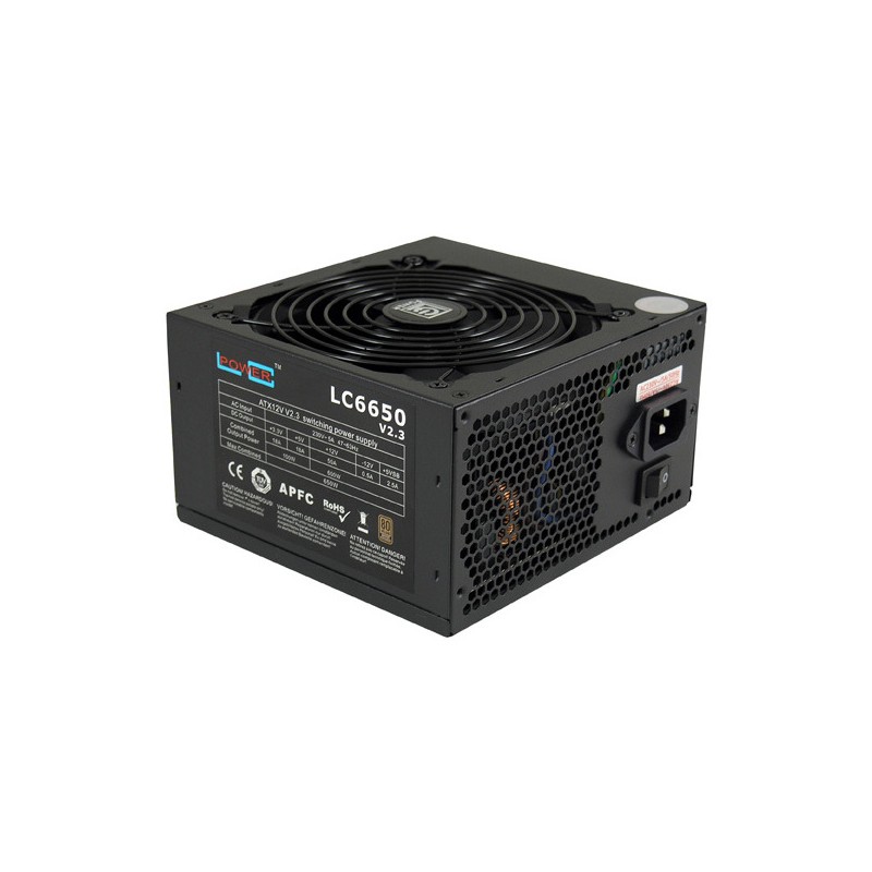 LC Power LC6650 V2.3 - power supply - 650 Watt