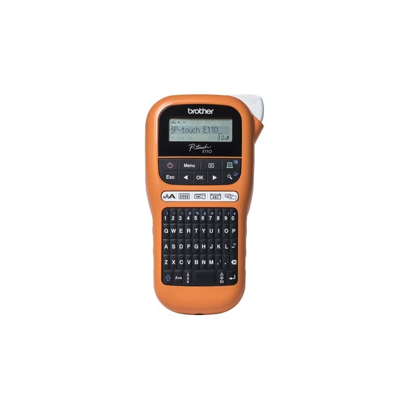 Brother P-Touch PT-E110 - Beschriftungsgerät - monochrom - Thermal Transfer Brother P-Touch PT-E110 - Beschriftungsgerät - monochrom - Thermal Transfer