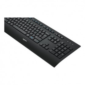 Logitech Corded K280e - wired keyboard - US