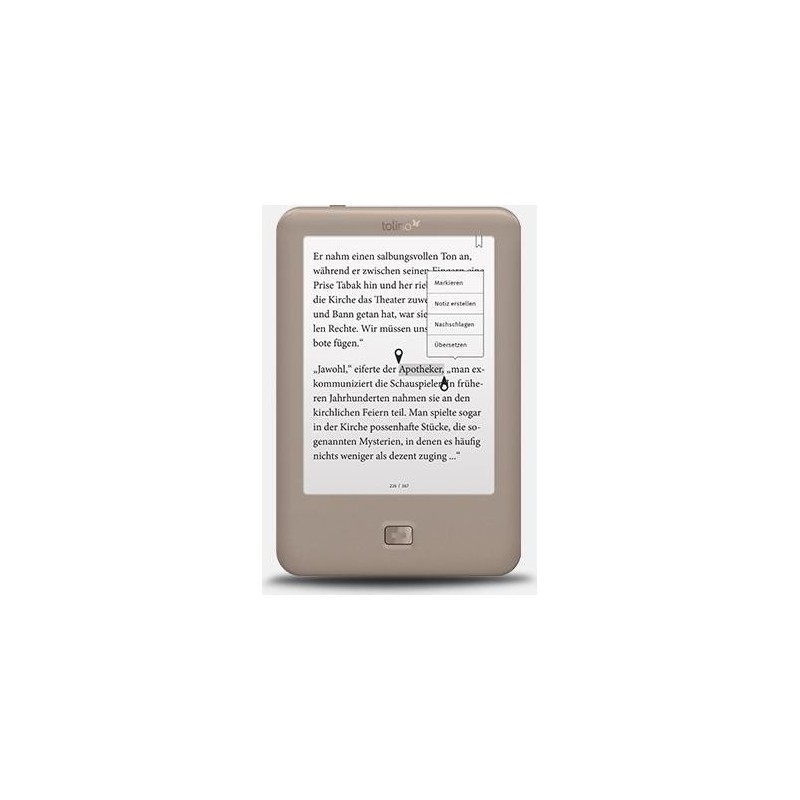 Tolino Page - eBook reader - 4 GB - 6"