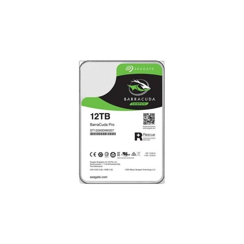 Seagate Barracuda Pro ST12000DM0007 - hard drive - 12 TB