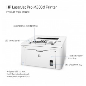 HP LaserJet Pro M20 3dn Printer