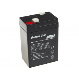 Green Cell Gel Batterie AGM 6V 4.5Ah