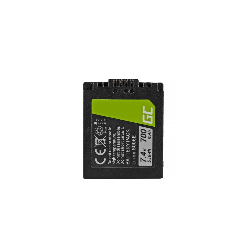 Bateria Green Cell ?« DMW-BMA7/CGA-S006 do Panasonic DMC FZ35 Bateria Green Cell ?« DMW-BMA7/CGA-S006 do Panasonic DMC FZ35