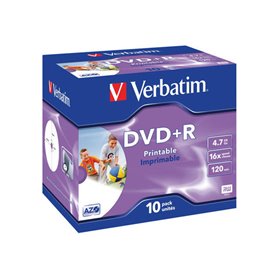 Verbatim 4.7GB 10pcs Media DVD+R 