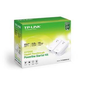 TP-LINK TL-PA8010P KIT - Starter Kit - bridge - wall-pluggable