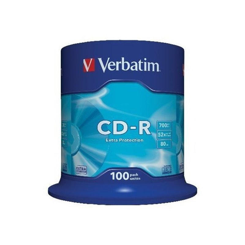 Verbatim 700MB 100pcs EP Media CD 