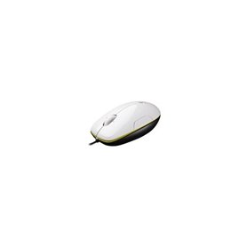Logitech LS1 Mouse laser wired USB coconut