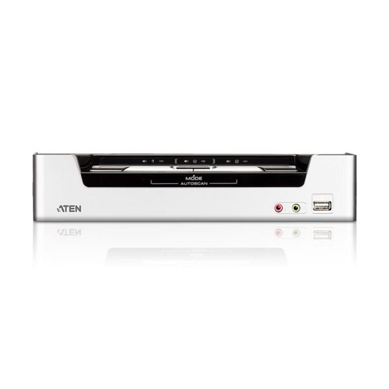 KVM Sw. Aten 2P. USB HDMI audio KVM Sw. Aten 2P. USB HDMI audio