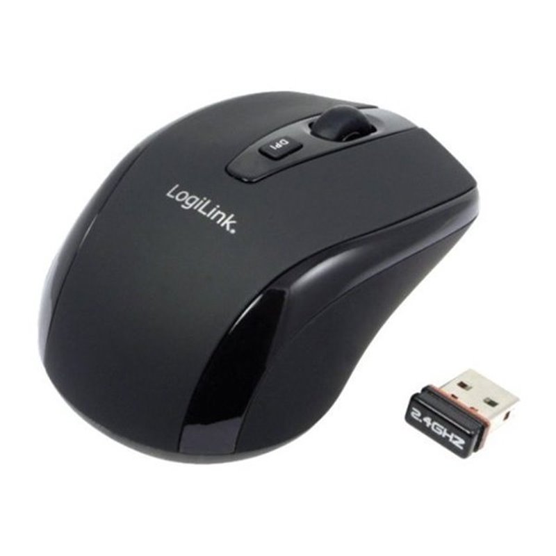 Logilink ID0031 optical black Mouse Wireless