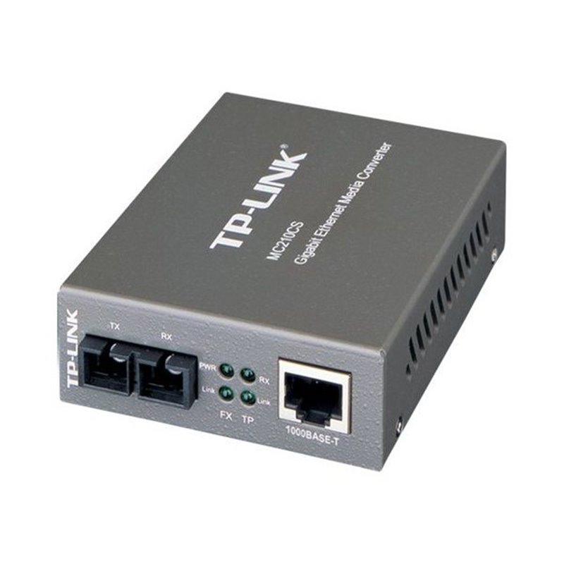 TP-LINK MC210CS - fibre media converter - GigE