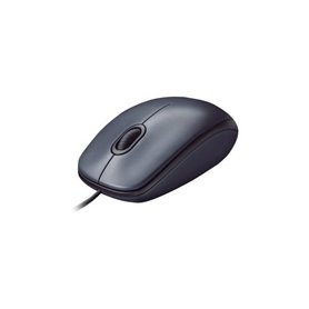 Logitech M90 Mouse optical wired USB black