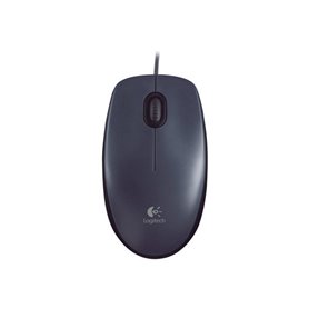 Logitech M90 Mouse optical wired USB black